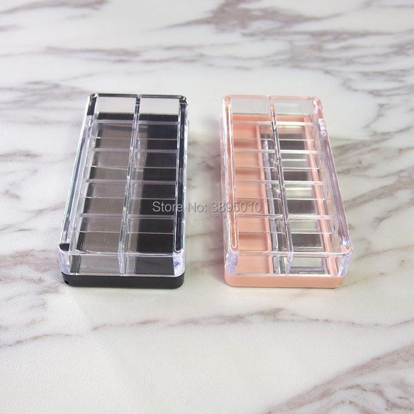 storage bottles & jars rectangular black pink eyeshadow case with mirror diy empty cosmetic 10 grids lip blush compact box cover f353
storage bottles & jars rectangular black pink eyeshadow case with mirror diy empty cosmetic 10 grids lip blush compact box cover f353