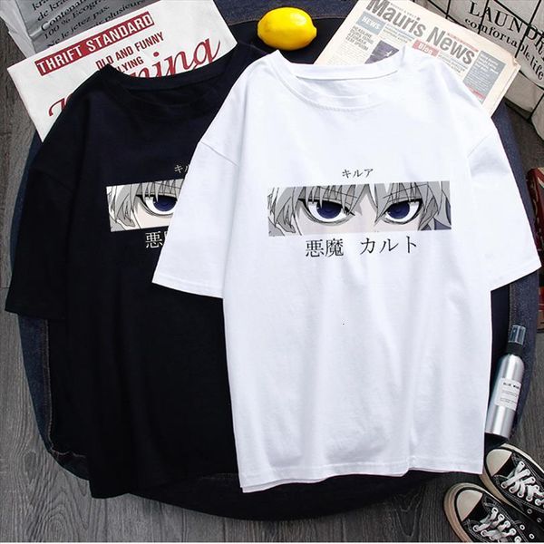 hunter x anime tee killua mens t shirt zoldyck devil eye kurapika short sleeve casual men clothes male, White;black
hunter x anime tee killua mens t shirt zoldyck devil eye kurapika short sleeve casual men clothes male, White;black