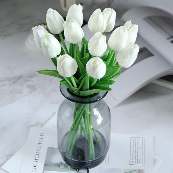 decorative flowers & wreaths 10pcs tulip artificial pu real touch fake bouquet wedding flower home party decorations
decorative flowers & wreaths 10pcs tulip artificial pu real touch fake bouquet wedding flower home party decorations