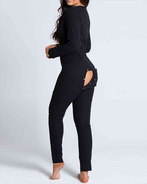 long sleeved homewear women jumpsuits bodycon open crotch one piece pajamas v neck home clothes sleepwear, Black;white
long sleeved homewear women jumpsuits bodycon open crotch one piece pajamas v neck home clothes sleepwear, Black;white