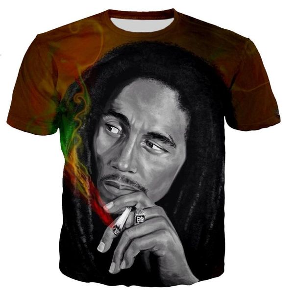 men's t-shirts summer men/women 3d printing bob marley pattern t-shirt casual harajuku style art music street hip hop rock clothing top, White;black
men's t-shirts summer men/women 3d printing bob marley pattern t-shirt casual harajuku style art music street hip hop rock clothing top, White;black