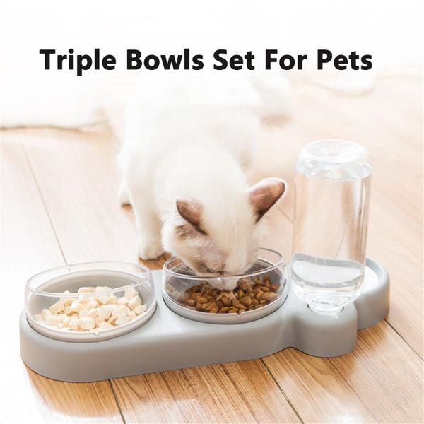 double bowls for cat dog bowl pet slow feeder stand with auto water drinking dogs supplies & feeders
double bowls for cat dog bowl pet slow feeder stand with auto water drinking dogs supplies & feeders