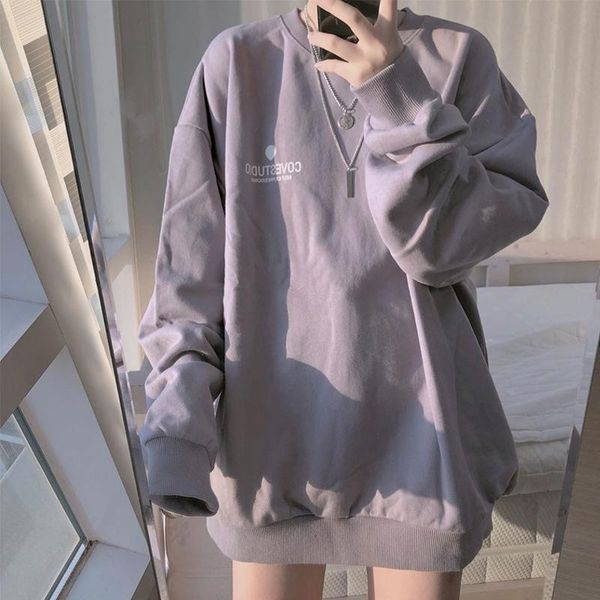 hoodies women simple letter korean long sleeve spring thin chic purple harajuku femme pullovers oversized black girl streetwear women's
hoodies women simple letter korean long sleeve spring thin chic purple harajuku femme pullovers oversized black girl streetwear women's