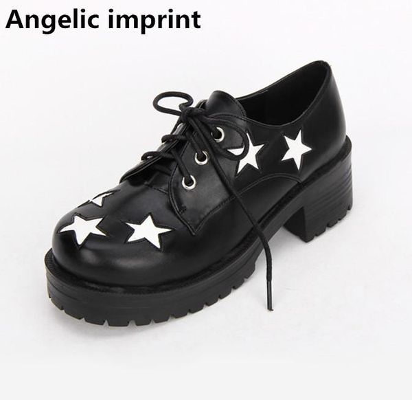 dress shoes angelic imprint woman mori girl lolita punk cosplay lady student mid trifle heels pumps women princess party 35-39, Black
dress shoes angelic imprint woman mori girl lolita punk cosplay lady student mid trifle heels pumps women princess party 35-39, Black