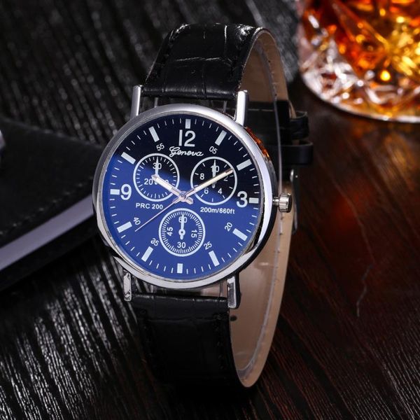 wristwatches blu ray glass watch neutral quartz simulates the wrist relogio masculino, Slivery;brown
wristwatches blu ray glass watch neutral quartz simulates the wrist relogio masculino, Slivery;brown