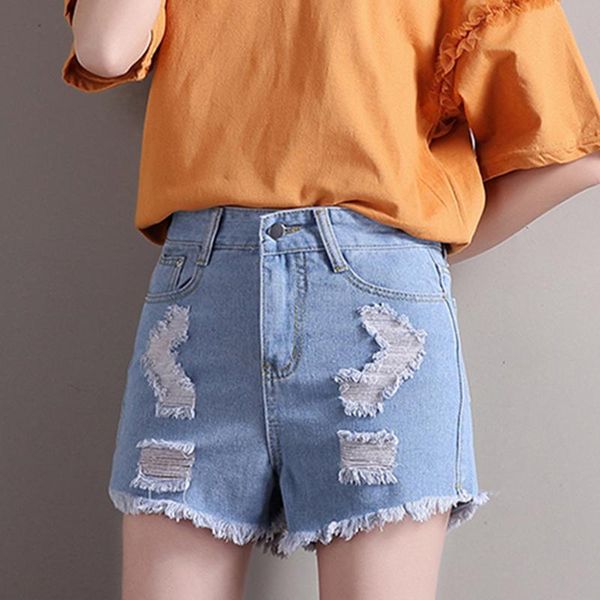 summer women hole streetwear blue denim shorts casual female high waist solid wide leg vintage ladies jeans women's, White;black
summer women hole streetwear blue denim shorts casual female high waist solid wide leg vintage ladies jeans women's, White;black
