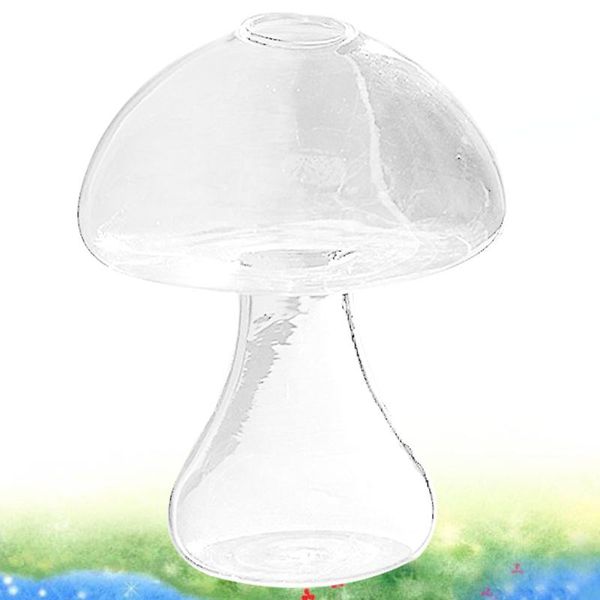 vases 1pc mushroom shaped glass vase lovely hydroponics plant creative crafts decor for home office living room (transparen
vases 1pc mushroom shaped glass vase lovely hydroponics plant creative crafts decor for home office living room (transparen