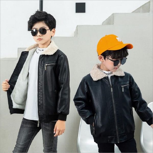 winter plus fleece thicken warm boys jacket childrens outwear winter leather jacket for kids clothes jacket for boys 4-14y, Blue;gray
winter plus fleece thicken warm boys jacket childrens outwear winter leather jacket for kids clothes jacket for boys 4-14y, Blue;gray