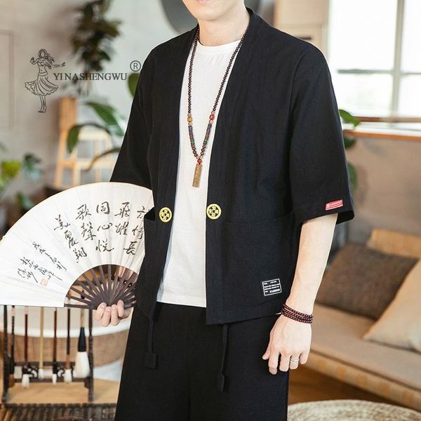 japanese kimonos costumes men harajuku samurai style japan haori cardigan summer traditional print loose shirts yukata coats ethnic clothing, Red
japanese kimonos costumes men harajuku samurai style japan haori cardigan summer traditional print loose shirts yukata coats ethnic clothing, Red