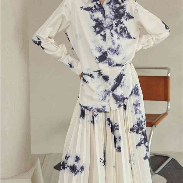 two piece dress tie dye long pleated skirt womens high waist ink wash painting floral white flowy ladies midi clothes 9w2u
two piece dress tie dye long pleated skirt womens high waist ink wash painting floral white flowy ladies midi clothes 9w2u
