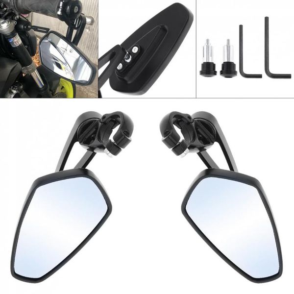motorcycle mirrors 1 pair 15.2cm blue lens mzs bar end reverse cnc rear view mirror for street car / scooter
motorcycle mirrors 1 pair 15.2cm blue lens mzs bar end reverse cnc rear view mirror for street car / scooter