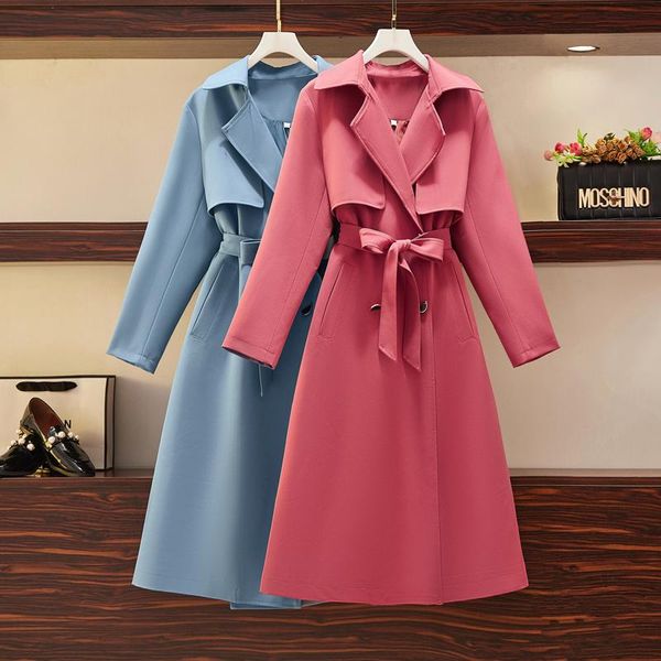 women's trench coats women double-breasted long coat autumn winter casual sashes elegant loose overcoat fashion sleeve windbreaker femm, Tan;black
women's trench coats women double-breasted long coat autumn winter casual sashes elegant loose overcoat fashion sleeve windbreaker femm, Tan;black