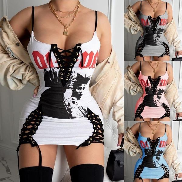 casual dresses summer printed suspender dress tight-fitting square collar mini plus size lugentolo, Black;gray
casual dresses summer printed suspender dress tight-fitting square collar mini plus size lugentolo, Black;gray