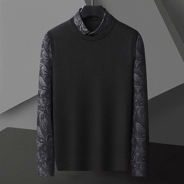 men's sweaters korean shirts new fake two pieces streetwear flower lapel collared shirt long sleeve men knitted pullovers 7ein, White;black
men's sweaters korean shirts new fake two pieces streetwear flower lapel collared shirt long sleeve men knitted pullovers 7ein, White;black