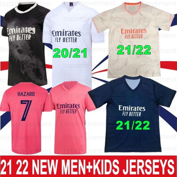 21 22 sergio ramos hazard benzema real 20 madrid soccer jerseys modric 2021 2022 asensio marcelo football shirt men kids kits fourth camiset, Black;yellow
21 22 sergio ramos hazard benzema real 20 madrid soccer jerseys modric 2021 2022 asensio marcelo football shirt men kids kits fourth camiset, Black;yellow
