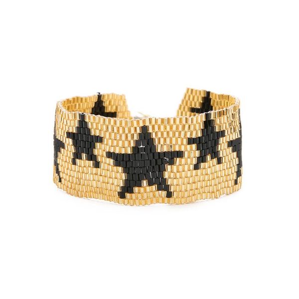 charm bracelets yaukia miyuki bracelet hand woven bohemian pulseras mujer moda punk star pattern bead cuff bijoux 2021 gifts fashion jewelry, Golden;silver
charm bracelets yaukia miyuki bracelet hand woven bohemian pulseras mujer moda punk star pattern bead cuff bijoux 2021 gifts fashion jewelry, Golden;silver