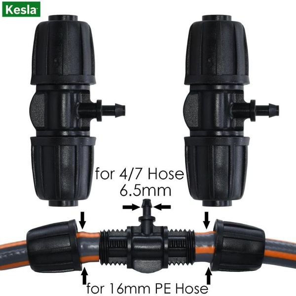 watering equipments kesla 2pcs garden 16mm to 4/7mm hose tee connector w/ thread lock irrigation water adapter pe tubing 1/4'' joi
watering equipments kesla 2pcs garden 16mm to 4/7mm hose tee connector w/ thread lock irrigation water adapter pe tubing 1/4'' joi