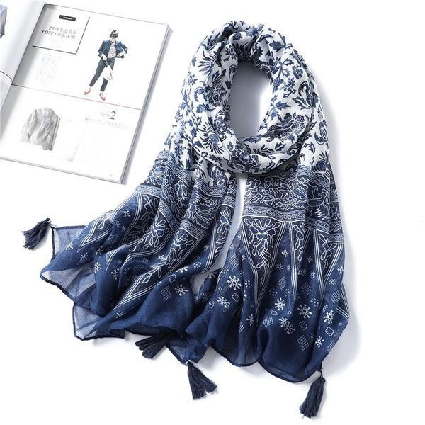 scarves autumn and winter style cotton linen scarf ladies literary elegance ethnic retro fringed long shawl, Blue;gray
scarves autumn and winter style cotton linen scarf ladies literary elegance ethnic retro fringed long shawl, Blue;gray