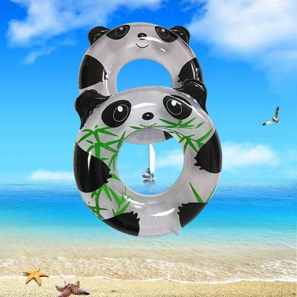 cartoon cute two color animal shape assist swimming beginners inflatable transparent panda children's circle, Blue
cartoon cute two color animal shape assist swimming beginners inflatable transparent panda children's circle, Blue