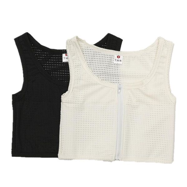 women's shapers tomboy chest binder trans lesbian middle zipper iced silk plus size women short shaper corset tank vest cosplay underw, Black;white
women's shapers tomboy chest binder trans lesbian middle zipper iced silk plus size women short shaper corset tank vest cosplay underw, Black;white