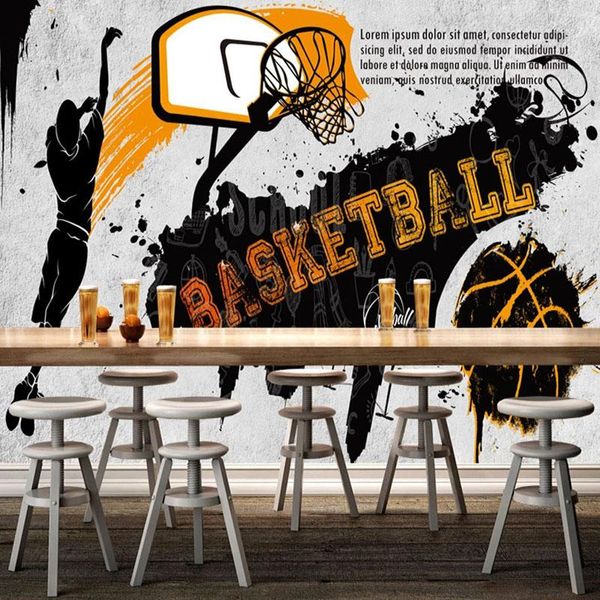 wallpapers custom 3d wallpaper retro black and white personality graffiti basketball cement wall murals restaurant cafe bar papers 3 d
wallpapers custom 3d wallpaper retro black and white personality graffiti basketball cement wall murals restaurant cafe bar papers 3 d