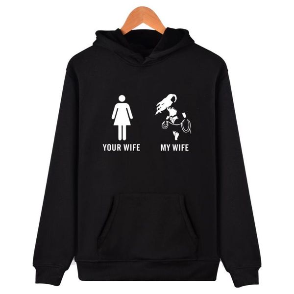 hip hop novelty your wife my hoodies mens autumn worm fashion sweatshirts leisure long sleeve cool coats men's &, Black
hip hop novelty your wife my hoodies mens autumn worm fashion sweatshirts leisure long sleeve cool coats men's &, Black