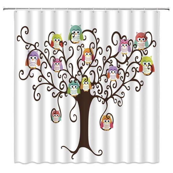 sztnsm owl shower curtain cartoon colorful animal forest cute bird resting on the branch, 70x70 inch polyester fabric bathroom
sztnsm owl shower curtain cartoon colorful animal forest cute bird resting on the branch, 70x70 inch polyester fabric bathroom