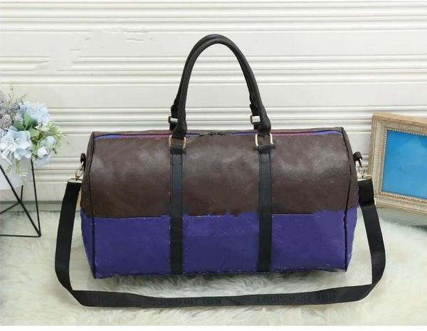 55cm women men bags new fashion men women travel bag duffle bag, leather luggage handbags large contrast color capacity sport bag
55cm women men bags new fashion men women travel bag duffle bag, leather luggage handbags large contrast color capacity sport bag