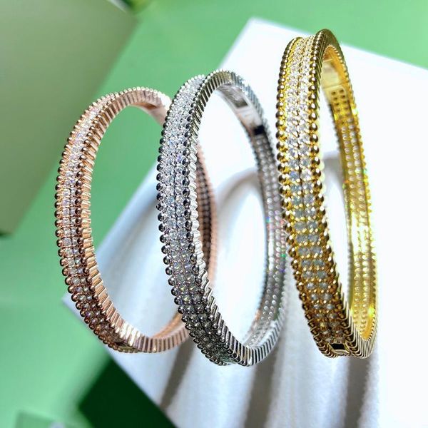 brand for women luxury double row zircon bangle gold bracelet ladies jewelry fashion party glitter, Black
brand for women luxury double row zircon bangle gold bracelet ladies jewelry fashion party glitter, Black