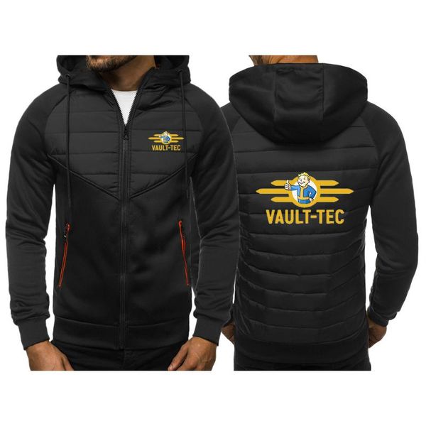 men's hoodies & sweatshirts vault tec logo gaming video game fallout winter coat men thicken warm jacket fashion patchwork streetwear b, Black
men's hoodies & sweatshirts vault tec logo gaming video game fallout winter coat men thicken warm jacket fashion patchwork streetwear b, Black