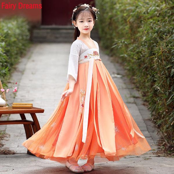 ethnic clothing girls' autumn hanfu children's ancient costume under skirt chinese traditional dress performance tang suit kid, Red
ethnic clothing girls' autumn hanfu children's ancient costume under skirt chinese traditional dress performance tang suit kid, Red
