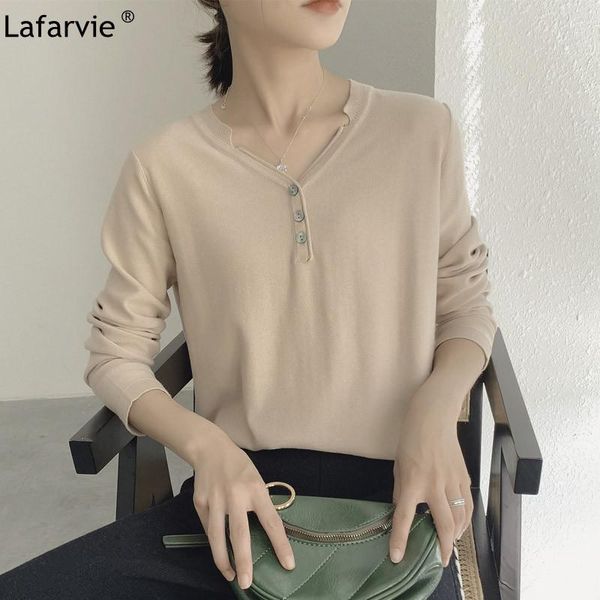 women's sweaters lafarvie cotton women sweater pullover spring v neck blouses femme plus size long sleeve loose button casual knitted j, White;black
women's sweaters lafarvie cotton women sweater pullover spring v neck blouses femme plus size long sleeve loose button casual knitted j, White;black