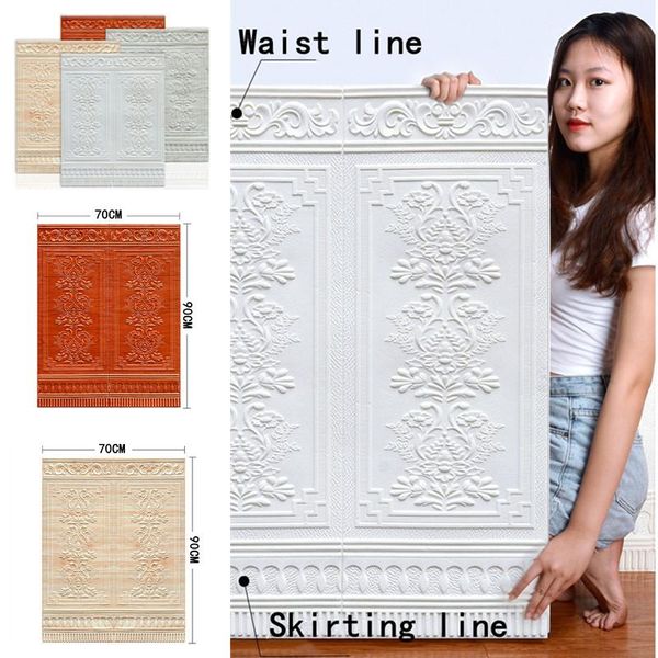 luxury self adhesive wall stickers waterproof wallpaper foam embossed floral 3d sticker living room bedroom home decor
luxury self adhesive wall stickers waterproof wallpaper foam embossed floral 3d sticker living room bedroom home decor