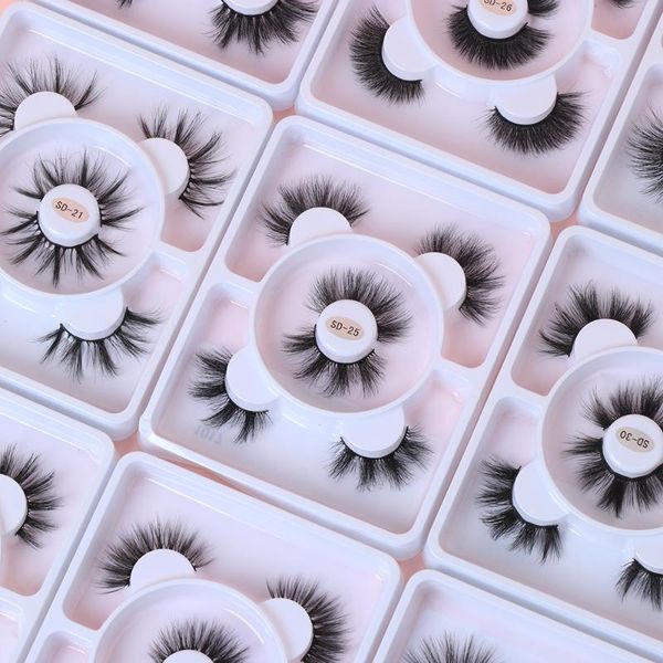 pairs 3d faux mink eyelashes natural thick long false wispies fluffy handmade fake lashes makeup extension
pairs 3d faux mink eyelashes natural thick long false wispies fluffy handmade fake lashes makeup extension