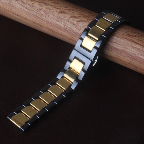 watch bands watchband quick release pins spring bars 20mm 22mm strap polished black with gold ceramic accessories for wrist, Black;brown
watch bands watchband quick release pins spring bars 20mm 22mm strap polished black with gold ceramic accessories for wrist, Black;brown