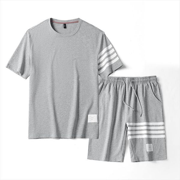 sets summer two piece outfits mens tracksuit sweatpants designer plus size korean men clothing t shirts shorts clothes, Gray
sets summer two piece outfits mens tracksuit sweatpants designer plus size korean men clothing t shirts shorts clothes, Gray