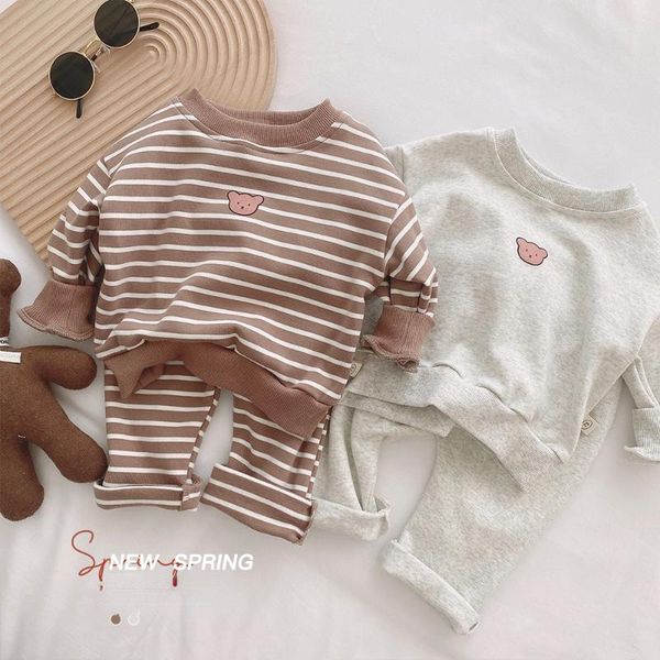 clothing sets autumn infant baby clothes set srtiped long sleeve +long pants toddler boy girl outfits spring fall born, White
clothing sets autumn infant baby clothes set srtiped long sleeve +long pants toddler boy girl outfits spring fall born, White
