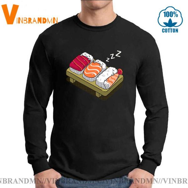 men's t-shirts premium cotton tshirts fashion harajuku clothing funny cute sleeping sushi t shirt men casual print cool japanese t-shir, White;black
men's t-shirts premium cotton tshirts fashion harajuku clothing funny cute sleeping sushi t shirt men casual print cool japanese t-shir, White;black
