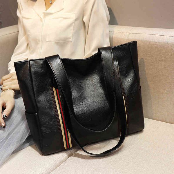 bags handbag hands 2021 tote women's single shoulder hand shopping simple large capacity, Black;red
bags handbag hands 2021 tote women's single shoulder hand shopping simple large capacity, Black;red