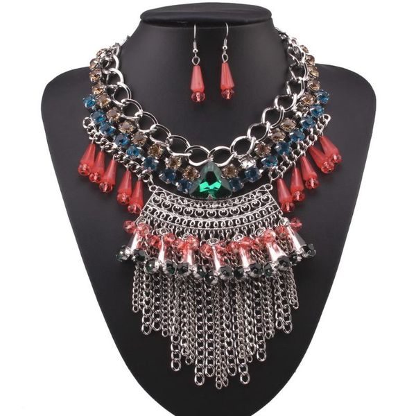 arrival design fashion brand statement necklaces chain choker collar chunky crystal pendant necklace for women jewelry, Silver
arrival design fashion brand statement necklaces chain choker collar chunky crystal pendant necklace for women jewelry, Silver