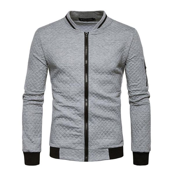 men's jackets qsuper baseball spring&autumn men jacket zipper grid design sweater casual o-neck sweatshirts solid color slim male coats, Black;brown
men's jackets qsuper baseball spring&autumn men jacket zipper grid design sweater casual o-neck sweatshirts solid color slim male coats, Black;brown