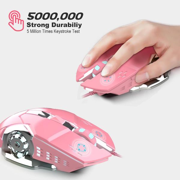 computer mouse for pc gamer girl cute professional gaming wired colorful fashion mute mice lapnotebook
computer mouse for pc gamer girl cute professional gaming wired colorful fashion mute mice lapnotebook