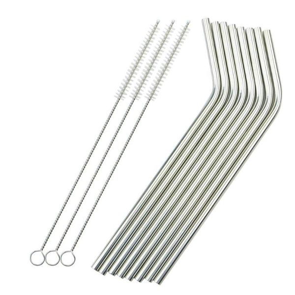 drinking straws reusable metal straws, high temperature resistant stainless steel folding party bar accessories with cleaning brushes
drinking straws reusable metal straws, high temperature resistant stainless steel folding party bar accessories with cleaning brushes