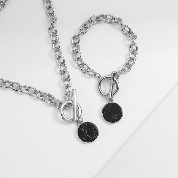 chains aensoa charm women silver color black stone pendant necklace fashion ot buckle long chain chokers necklaces links for girl
chains aensoa charm women silver color black stone pendant necklace fashion ot buckle long chain chokers necklaces links for girl