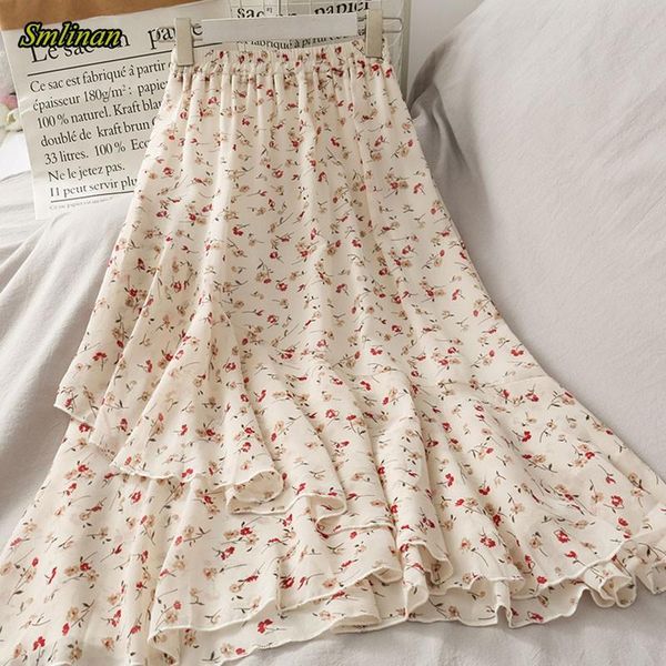 skirts smlinan summer print floral chiffon skirt women korean fashion high-waisted a line casual bohemian beach ruffle, Black
skirts smlinan summer print floral chiffon skirt women korean fashion high-waisted a line casual bohemian beach ruffle, Black