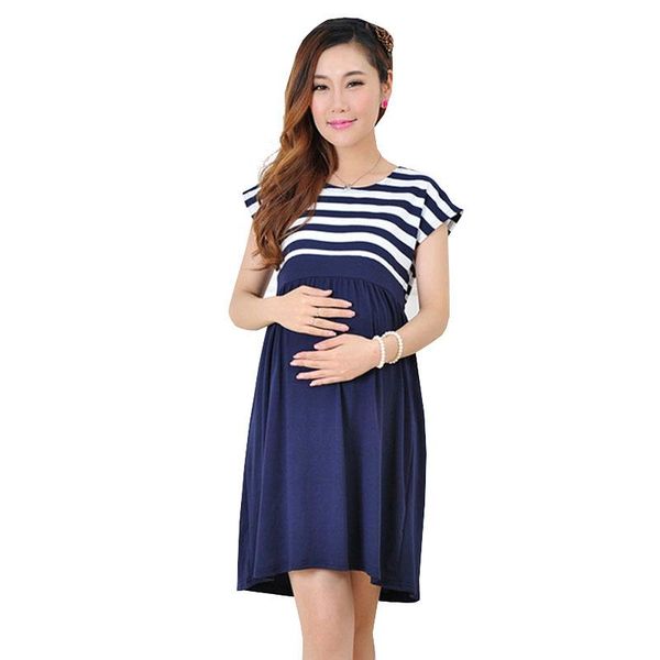 maternity dresses cotton clothes for pregnant women pregnancy clothing casual short sleeve vestido gestante ropa maternal, White 
maternity dresses cotton clothes for pregnant women pregnancy clothing casual short sleeve vestido gestante ropa maternal, White