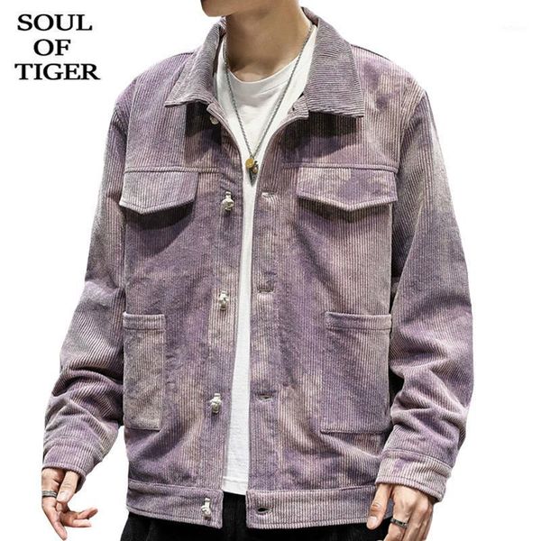 korean fashion designer 2021 autumn men printed clothes males casual vintage jackets corduroy oversized coats men's, Black;brown
korean fashion designer 2021 autumn men printed clothes males casual vintage jackets corduroy oversized coats men's, Black;brown