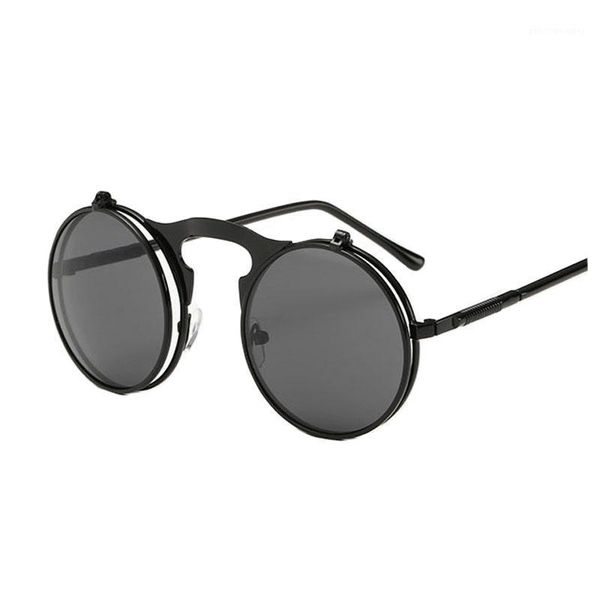 sunglasses women steampunk round female steam punk ladies men retro sun glasses for, White;black
sunglasses women steampunk round female steam punk ladies men retro sun glasses for, White;black