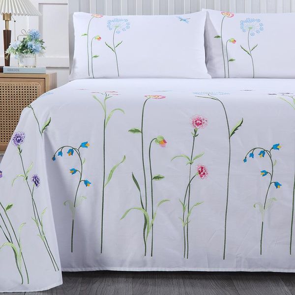 sheets & sets white embroidery botanical flowers pattern flat sheet set luxury soft 100% cotton bed and case twin queen king size
sheets & sets white embroidery botanical flowers pattern flat sheet set luxury soft 100% cotton bed and case twin queen king size