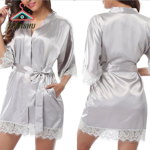 women's sleepwear zhuishu summer ladies solid lace robes kimono robe satin night wear gown bathrobe r15, Black;red
women's sleepwear zhuishu summer ladies solid lace robes kimono robe satin night wear gown bathrobe r15, Black;red